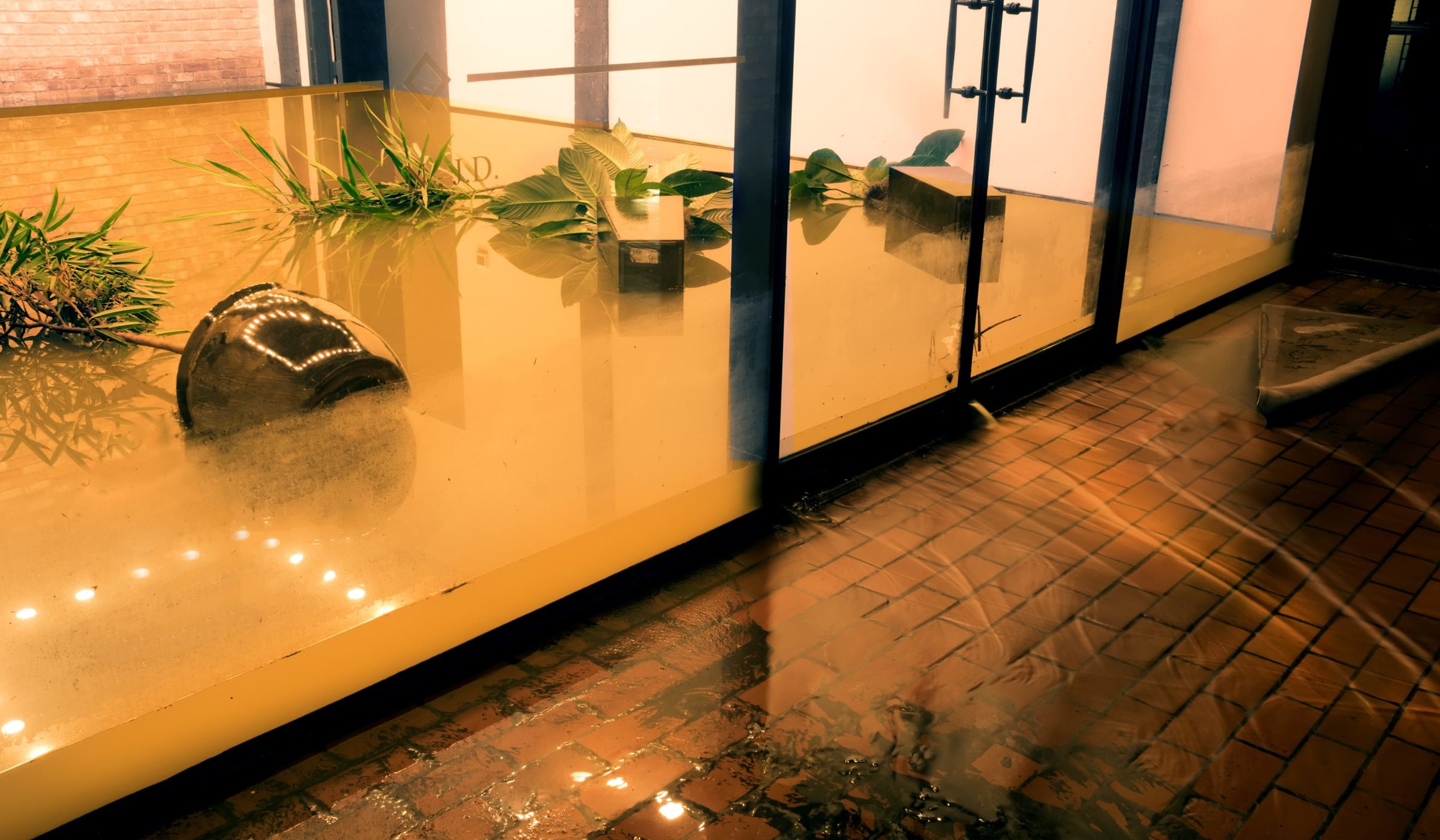 business with flooding